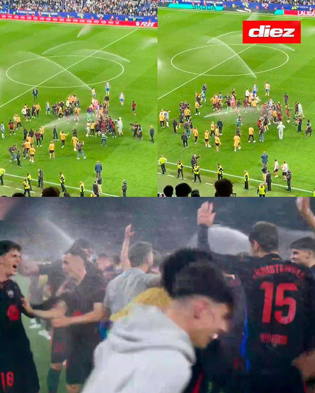 La 'burla' de Lamine Yamal, Gavi les celebra en la cara a Espanyol y el motivo por el que Barcelona no pudo festejar el título