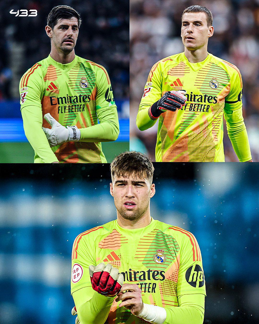 Courtois y Lunin dan la peor noticia al Real Madrid; este sería el 'nuevo' portero de 2 metros para La Liga y Champions