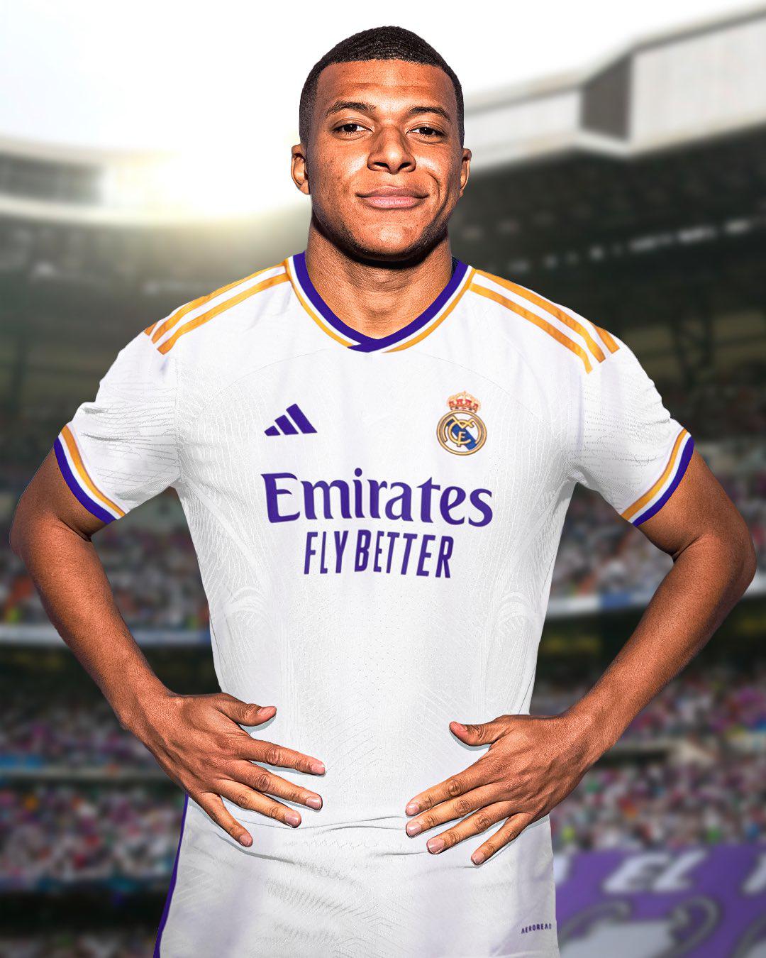 Kylian Mbappé ya es oficialmente jugador del Real Madrid. El sueño de niño se comienza a cumplir.