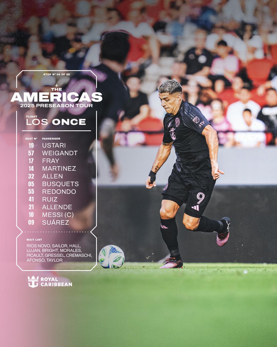 Goleada del Inter Miami al Olimpia liderada por Messi en el estadio Olímpico; así se vivió el emocionante minuto a minuto