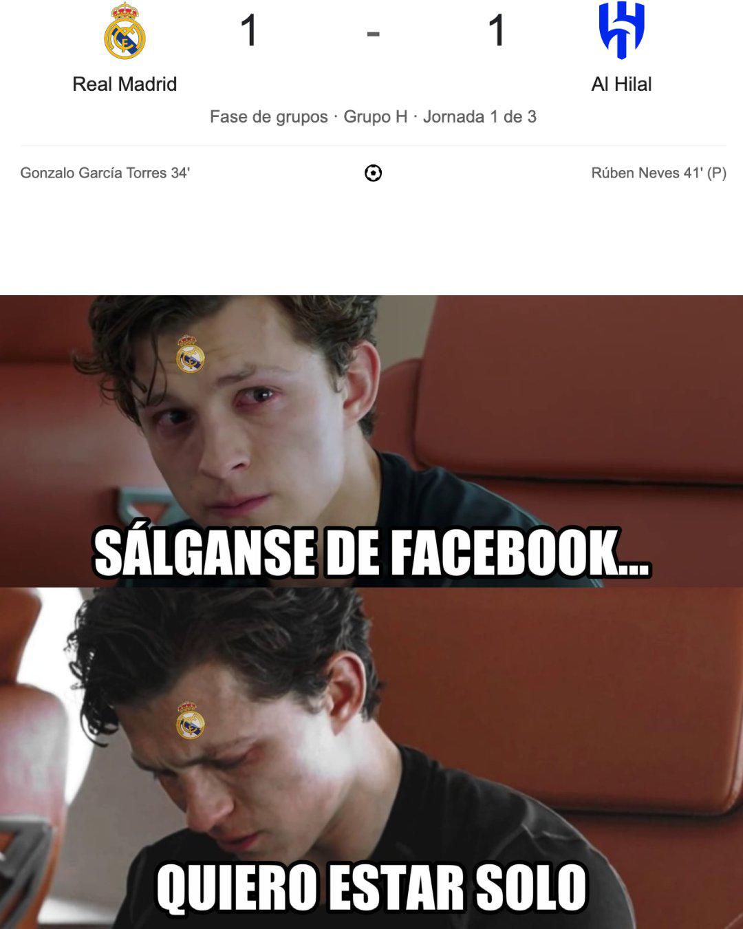 Los memes trituran al Real Madrid: las burlas tras no poder ante Al Hilal en el Mundial de Clubes