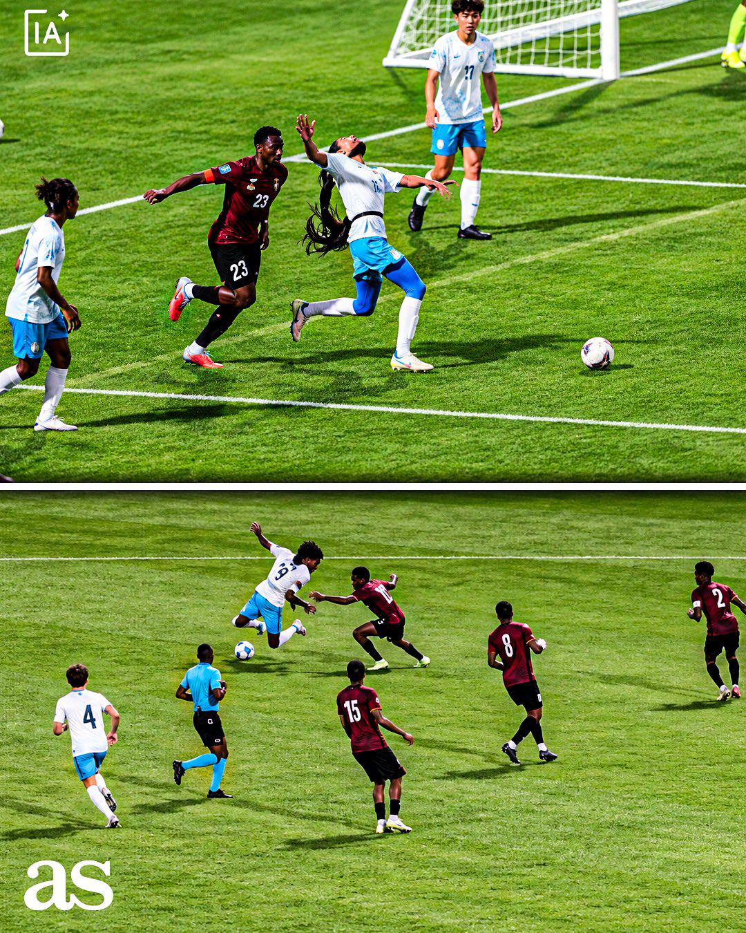 Concacaf: las insólitas rojas que provocó jugador de 1.5 metros por sus trenzas