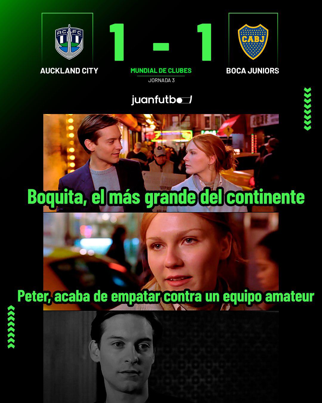 Mundial de Clubes: memes destrozan a Boca tras no poder ante Auckland City y quedar eliminado