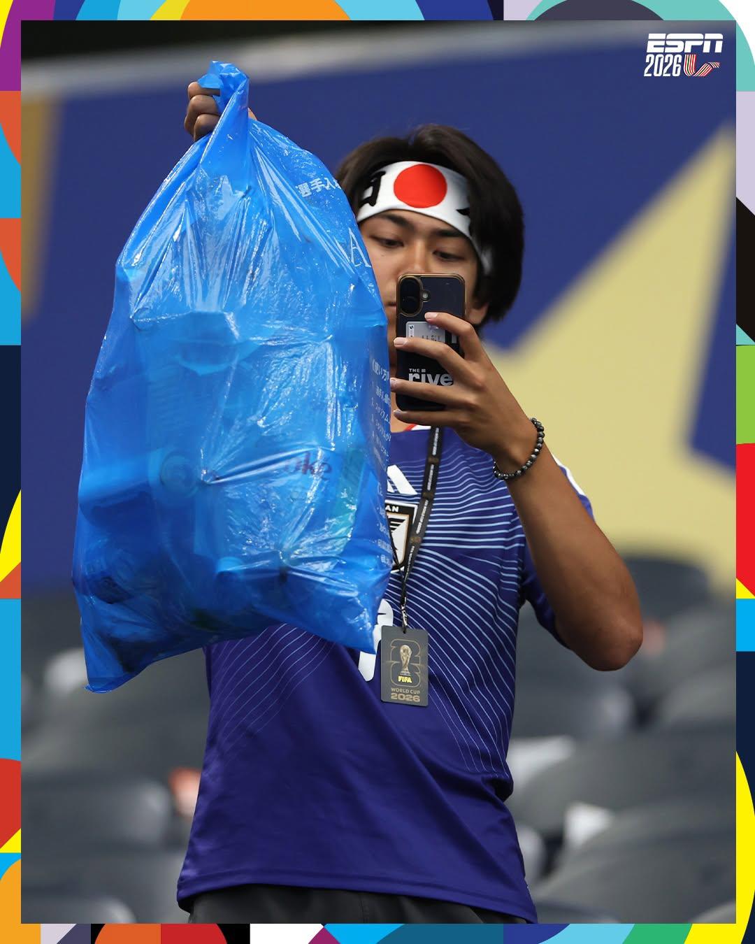 Los fans de Japón lo volvieron a hacer en un Mundial y fueron sorprendidos