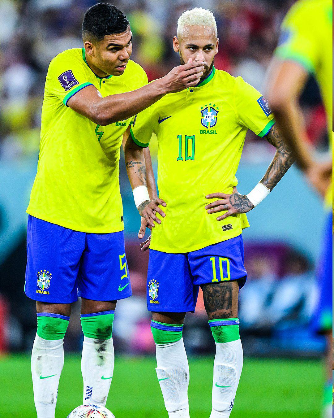 El terrible cambio físico de Neymar y la otra figura de la selección de Brasil que también es tildado de gordo