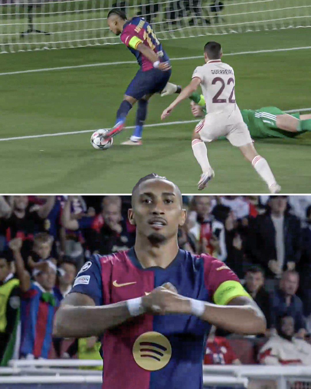 Gesto con Raphinha tras hattrick, Muller humillado y la prohibición a la moda de Koundé en la goleada Barcelona