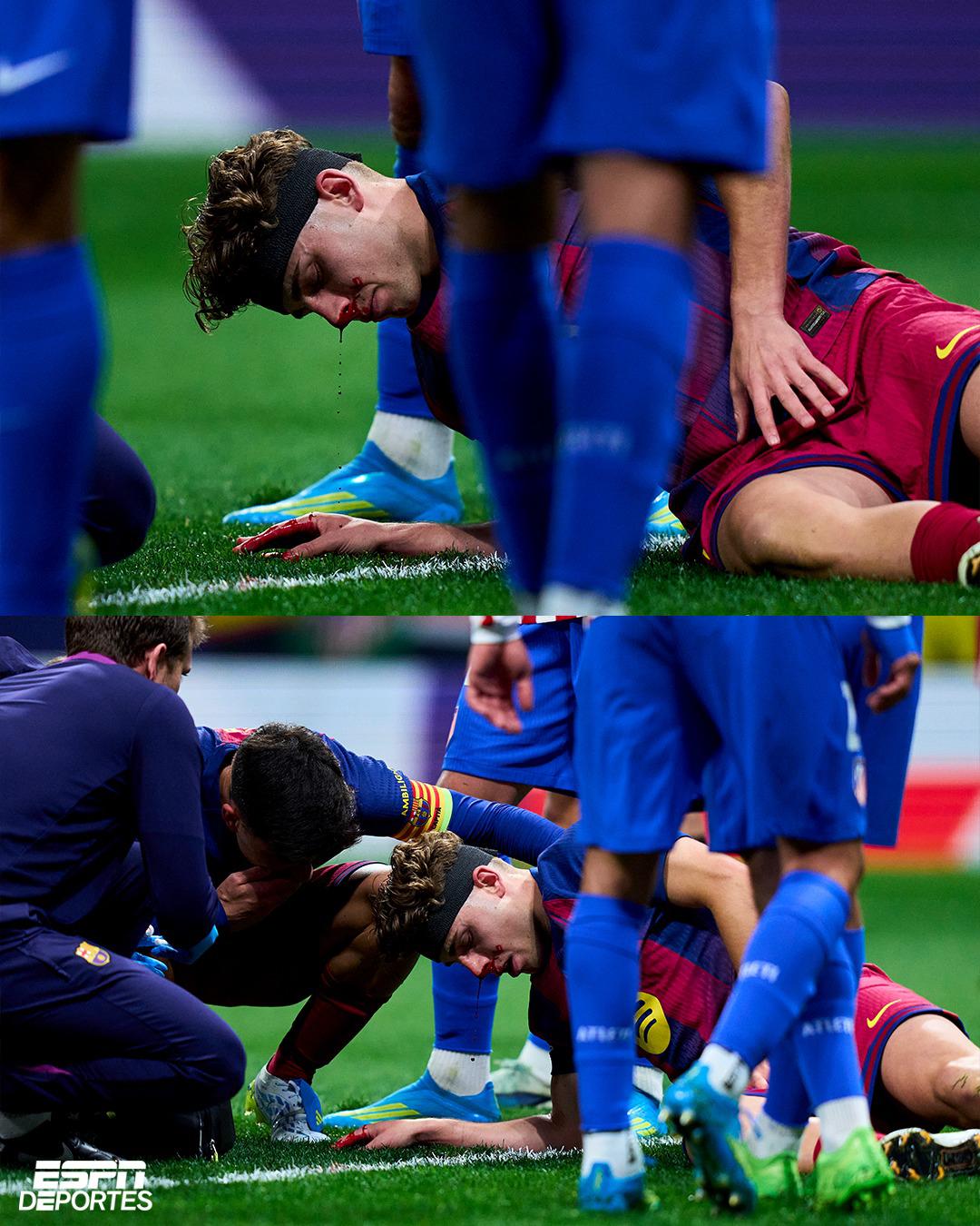 El señalado de la eliminación del Barcelona, así quedó el rostro de Fermín López y la tristeza por otro año sin Champions League