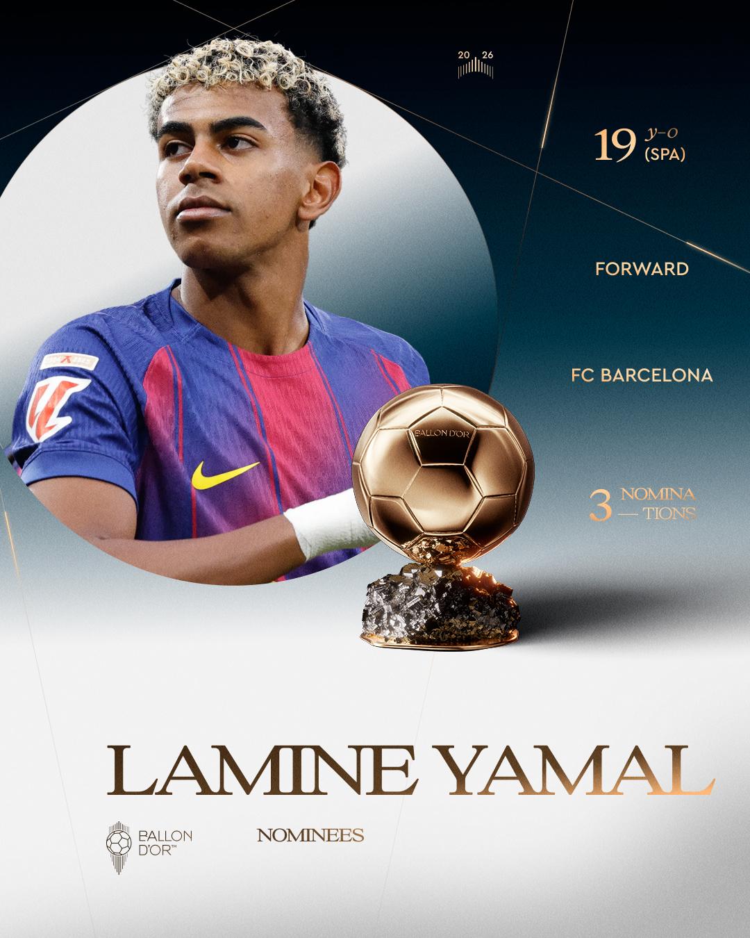 Balón de Oro 2026: respuesta a Mbappé y Yamal, favorito y el puesto de Messi
