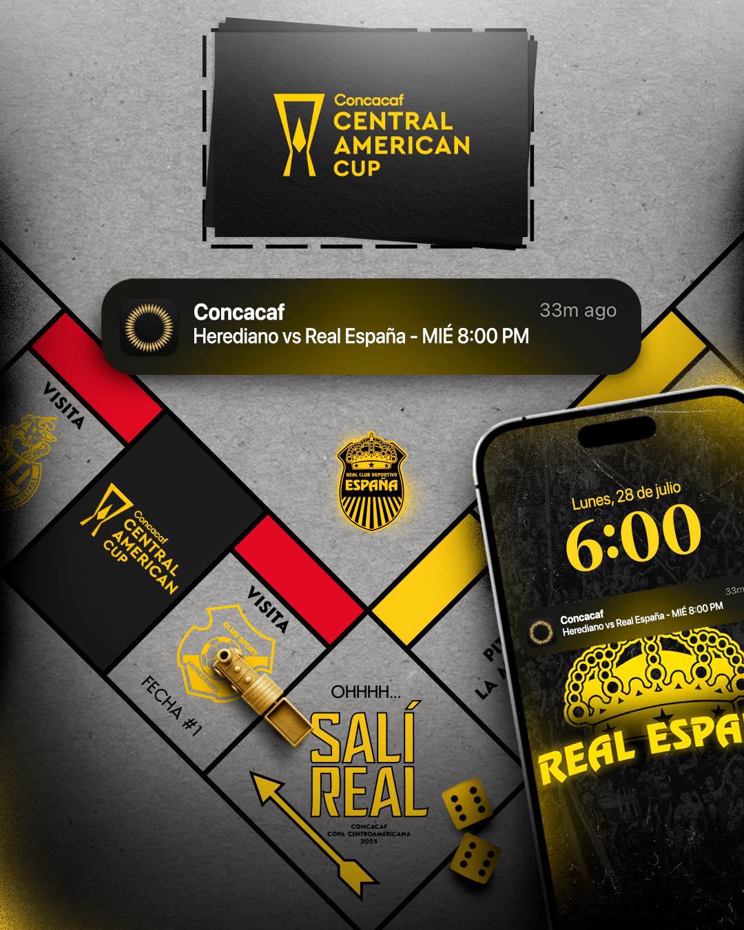 Jeaustin Campos tiene un plan: alineación de Real España para derribar al Herediano en su debut en Copa Centroamericana