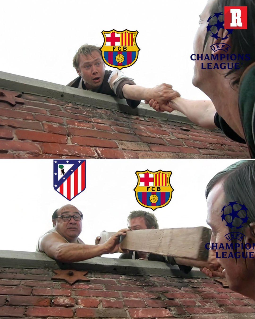 Memes destrozan al Barcelona tras otro fracaso en Champions League: La cesta ya está en casa