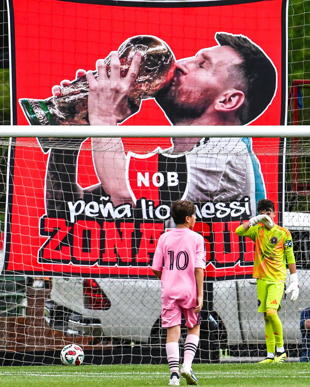 Antonela Roccuzzo y Thiago Messi causan locura en su estadía por Rosario ¿qué pasó con Leo Messi?