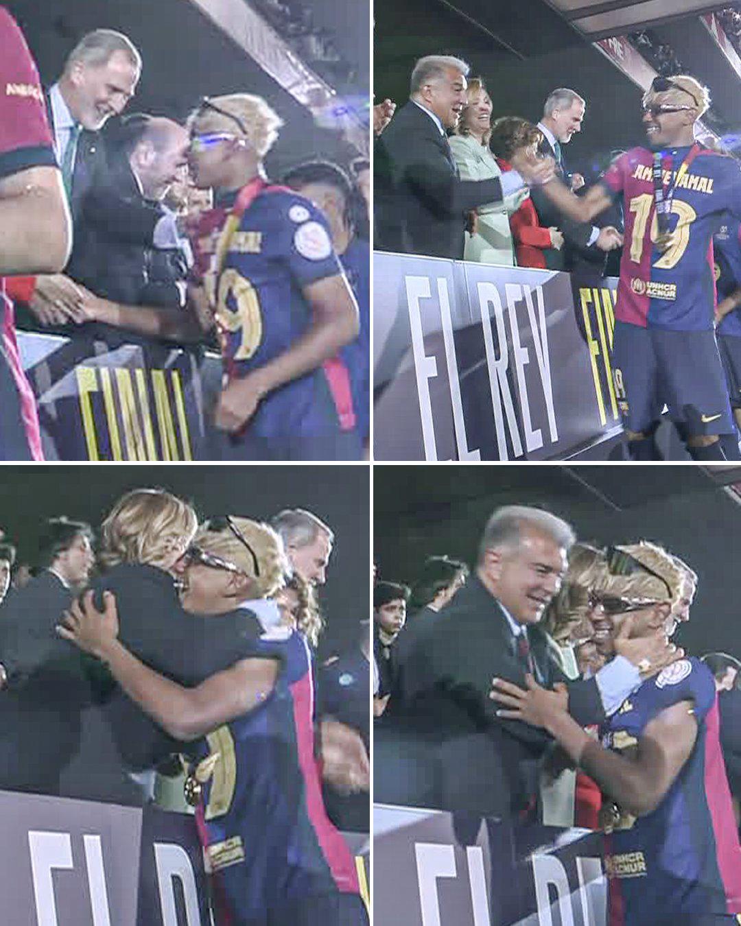 Barcelona festeja y Rudiger se enloquece, la imagen de Mbappé y Yamal y la locura en las calles de Cataluña; tres expulsados