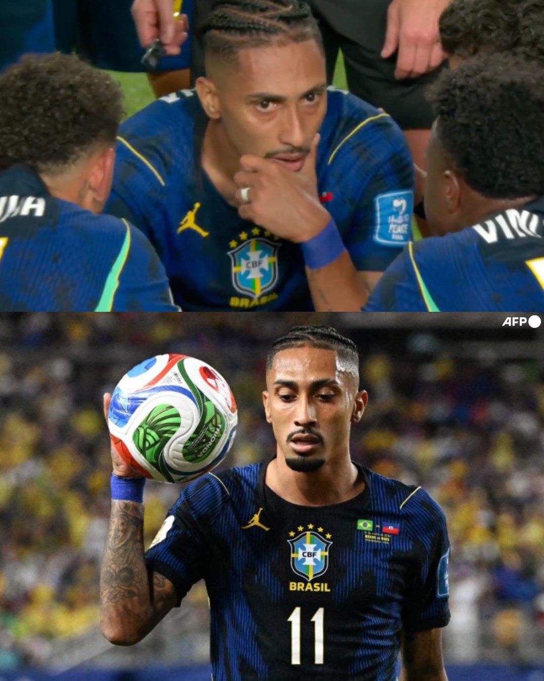 Borraron a Neymar, el haitiano que se llevó la camisa de Vinicius y gesto con Endrick