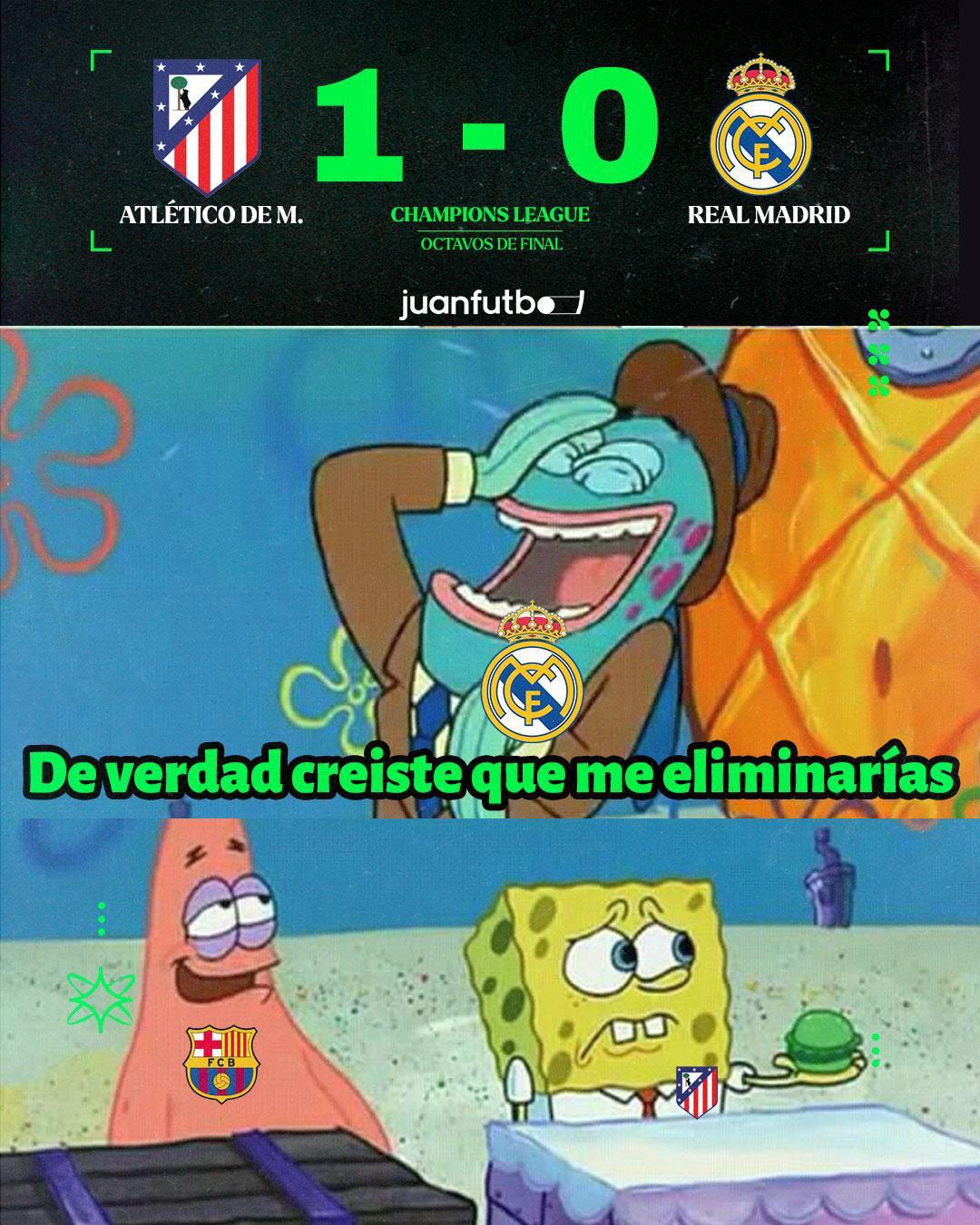 Real Madrid eliminó al Atlético: los memes que dejó la polémica clasificación en la Champions League