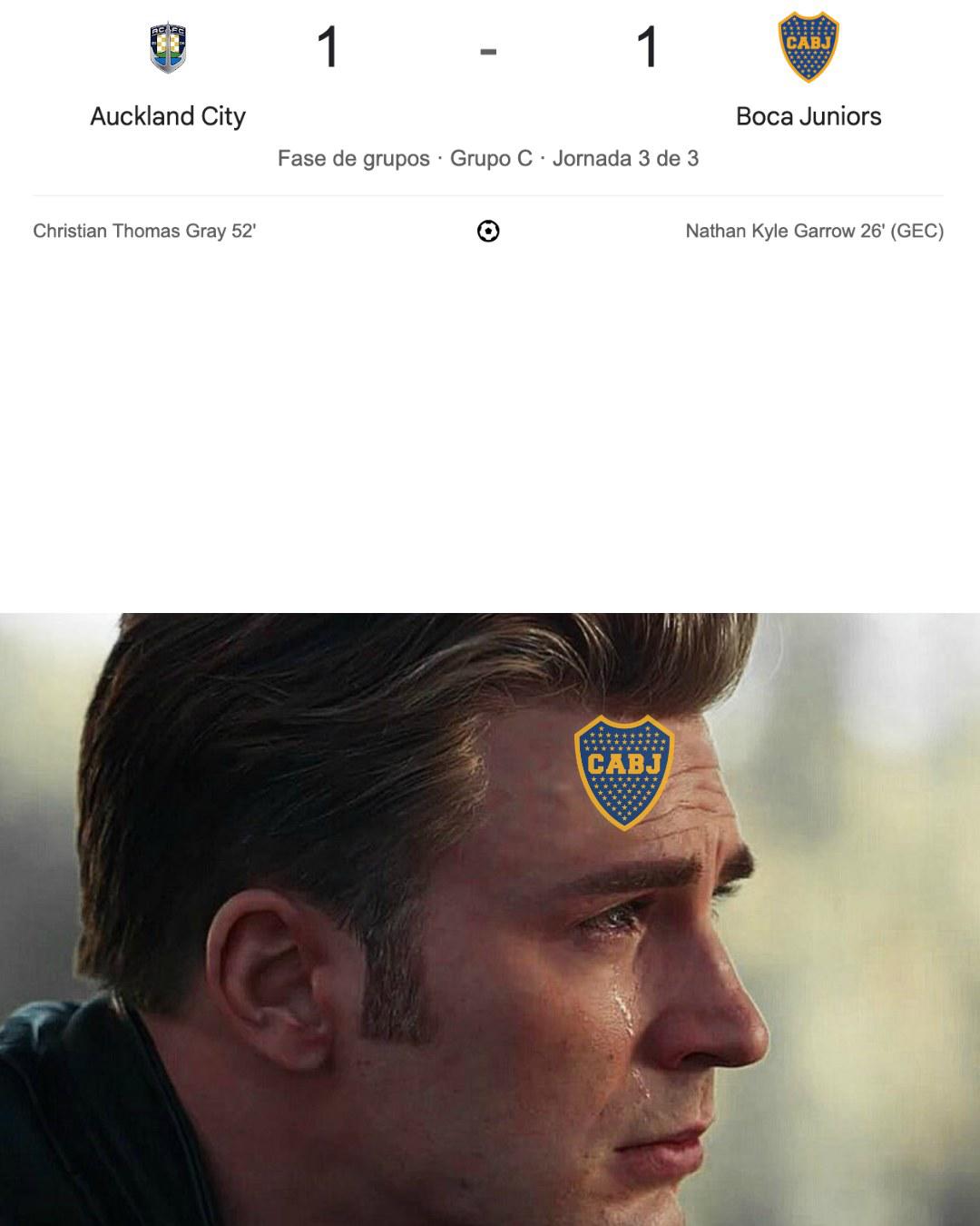 Mundial de Clubes: memes destrozan a Boca tras no poder ante Auckland City y quedar eliminado