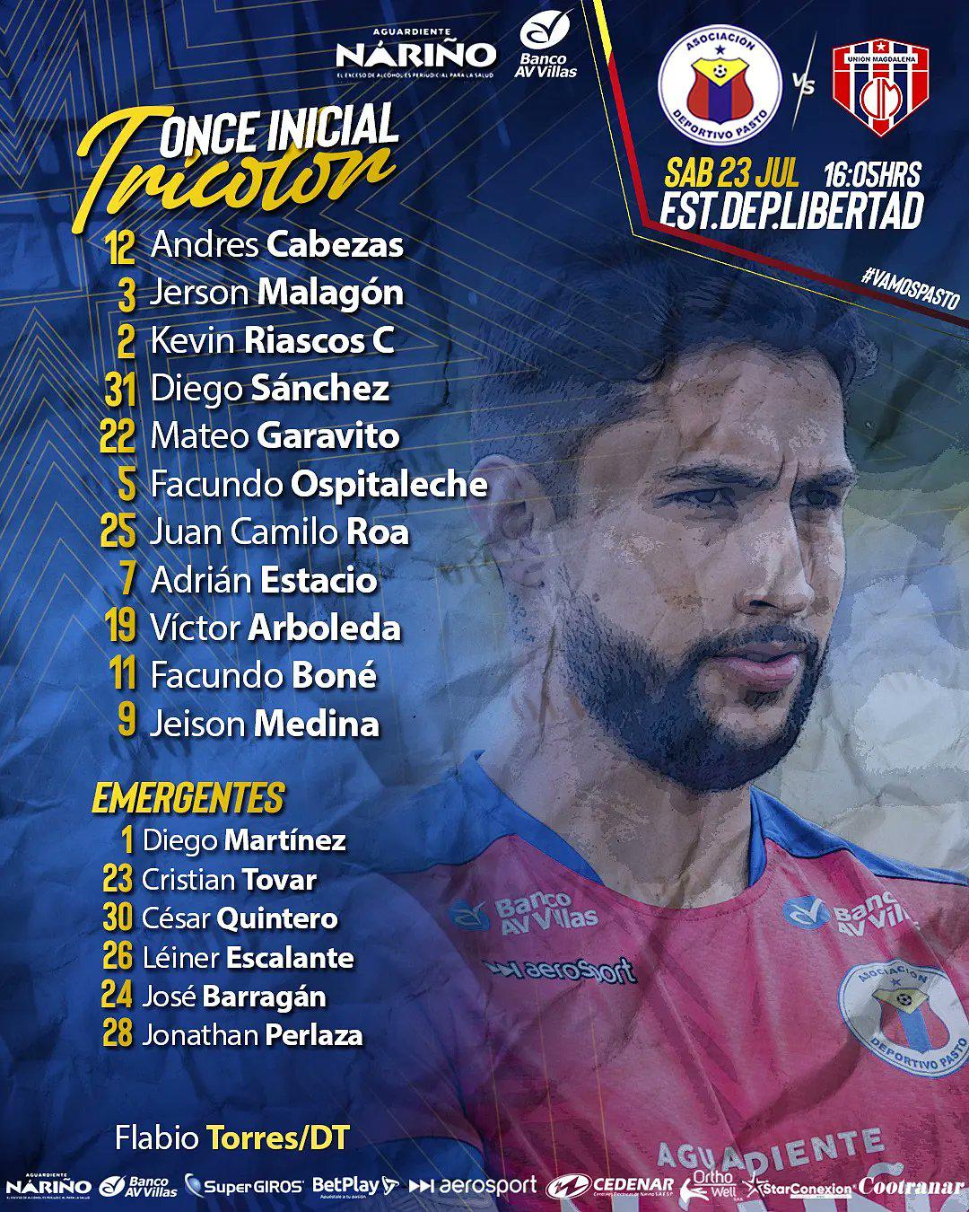 ¡Nueva pesadilla! Rubilio Castillo no puede ser inscrito con el Deportivo Pasto de la primera división de Colombia