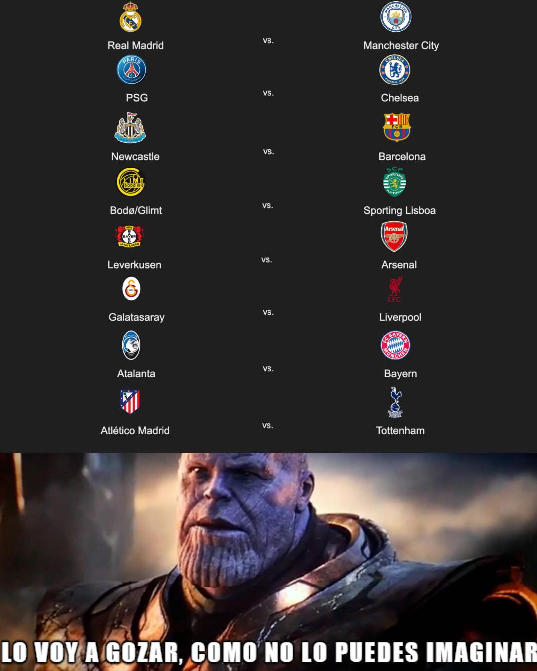 Otra vez un Real Madrid-Manchester City: los divertidos memes que dejó el sorteo de los octavos de la Champions