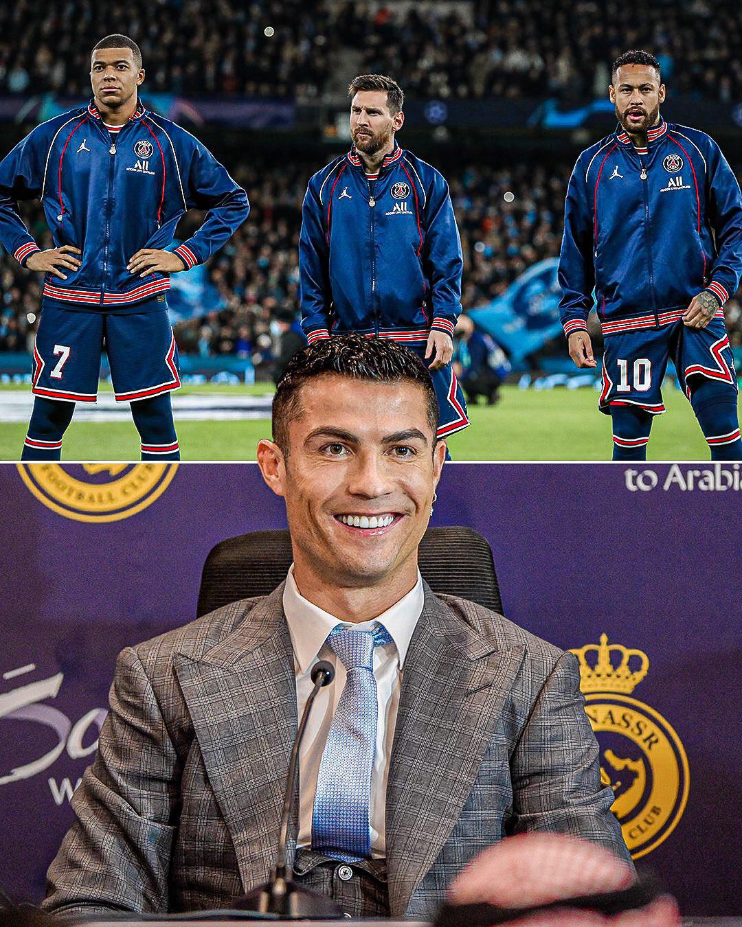 Cristiano Ronaldo será el capitán: Así es el equipazo del  Riyadh Season Team para enfrentar al PSG de Messi
