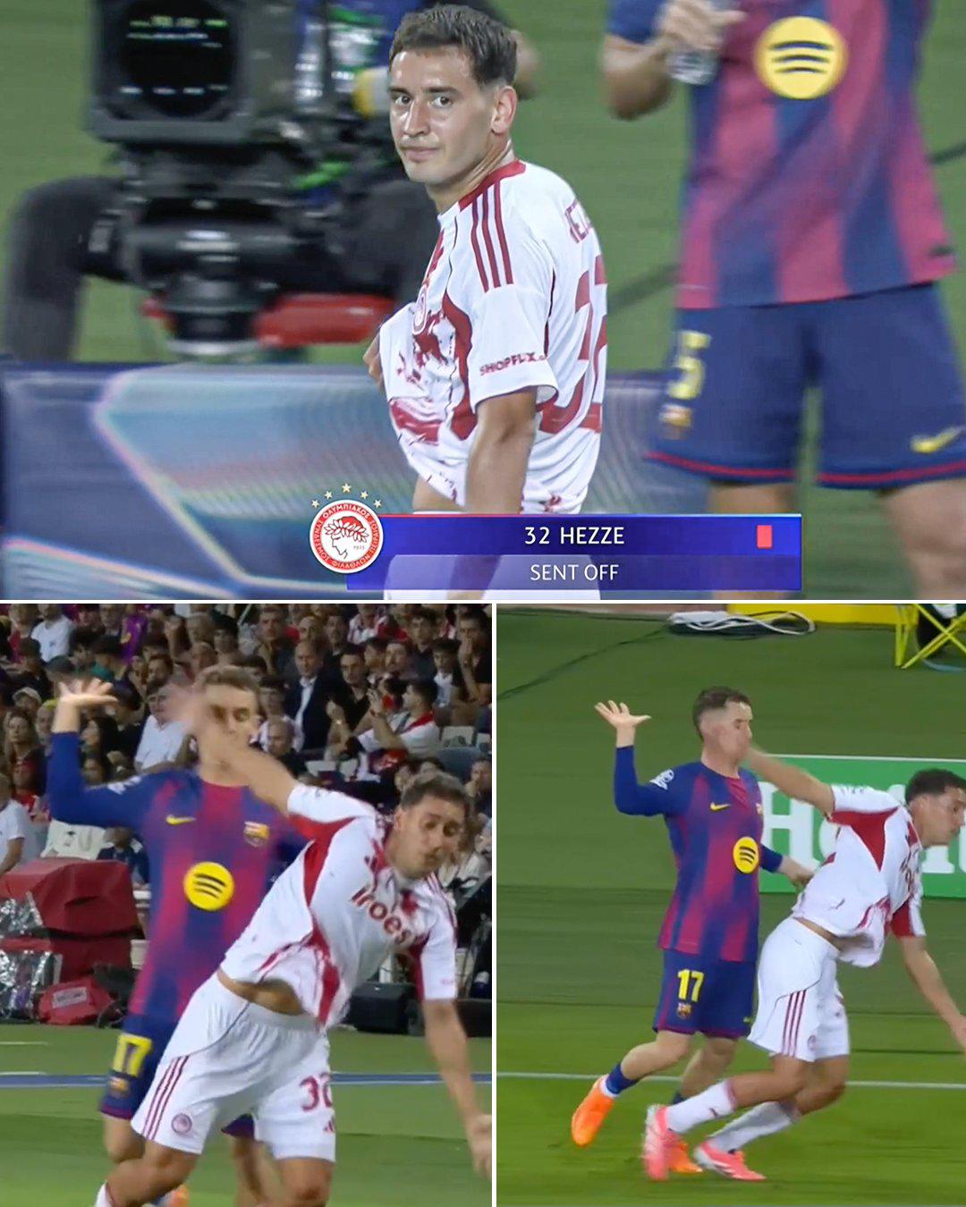 El doble error del árbitro que benefició a Barcelona en la paliza, insólita jugada que el VAR señaló y beso a Nicki Nicole