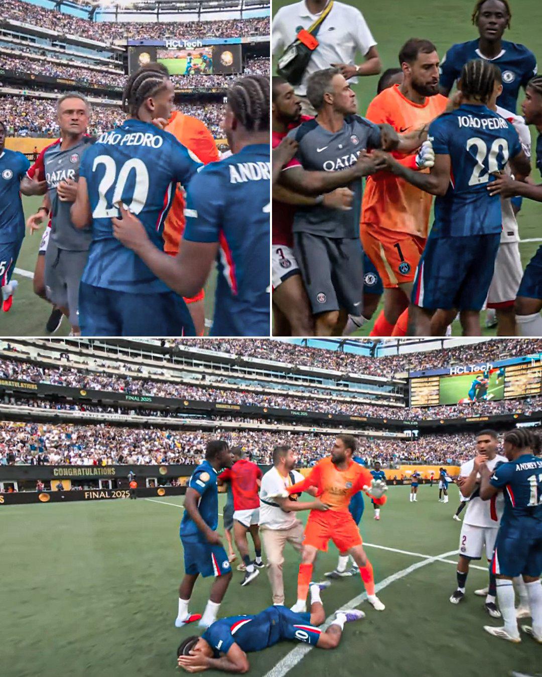 La dura agresión de Luis Enrique a este jugador, la venganza del Real Madrid y Cole Palmer se lo celebró en la cara