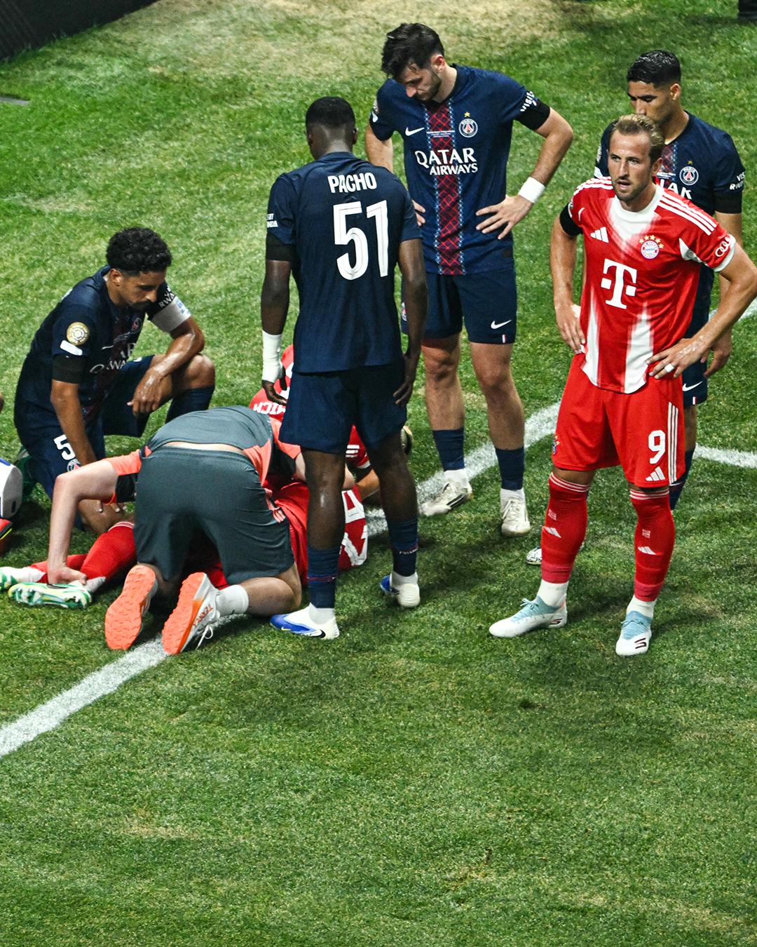 Donnarumma lloró por la fea lesión de Musiala; locura de Luis Enrique tras echar al Bayern y Dembélé recuerda a Diogo Jota