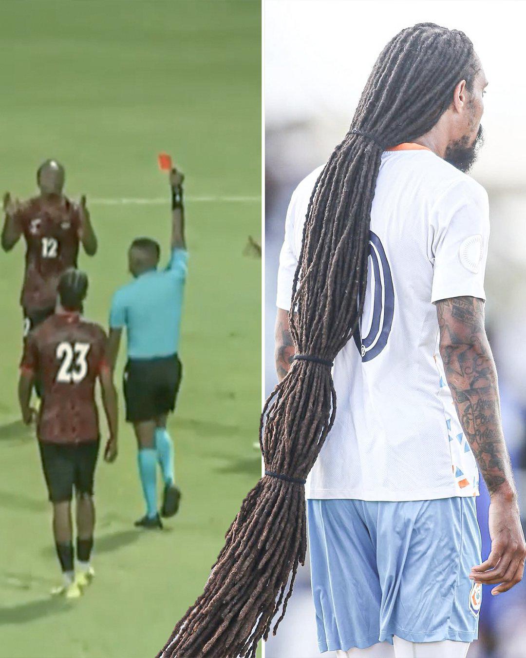 Concacaf: las insólitas rojas que provocó jugador de 1.5 metros por sus trenzas