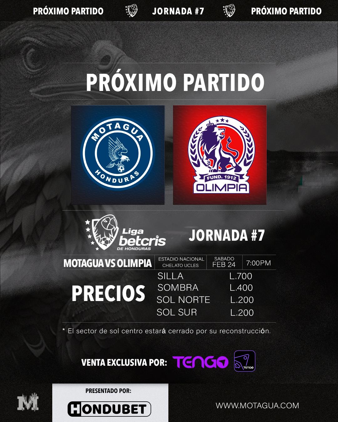 Motagua y Olimpia se miden este sábado a las 7 de la noche en el estadio Nacional Chelato Uclés.