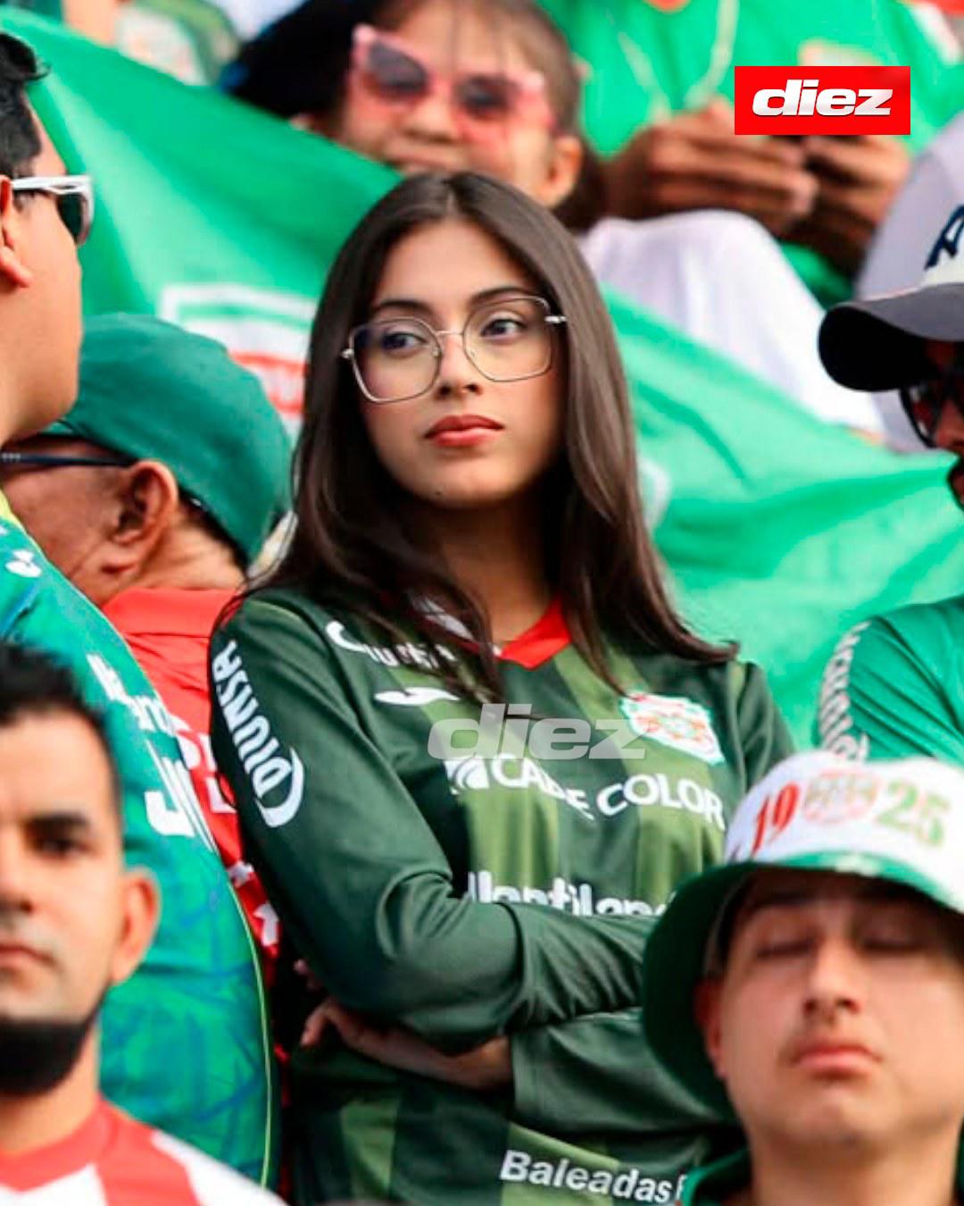 ¿Quién es? Identifican a hermosa aficionada de Marathón y visita especial para la gran final ante Olimpia