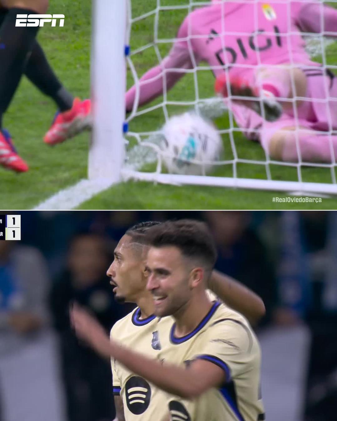 El errorazo de Joan García, épica remontada de Barcelona, la molestia de Raphinha con Flick y el sorpresivo MVP