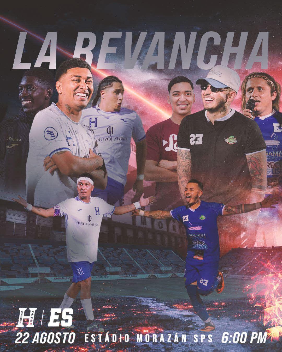 Tiktokers Honduras vs El Salvador: qué hará el Loco de la Selva, show de medio tiempo, boletería a la venta ¿Y jugará Costly?