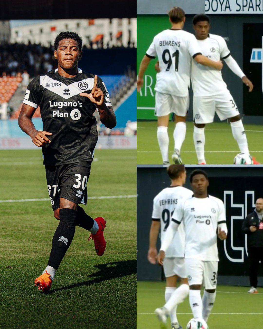Dereck Moncada sigue soñando con disputar una competición UEFA en su primera campaña con el Lugano.