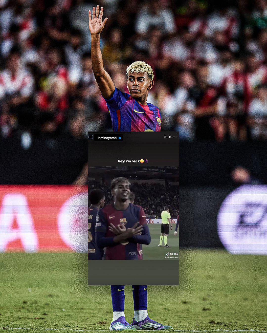 Lamine Yamal da la noticia que Barcelona tanto estaba esperando tras el Balón de Oro que no pudo ganar