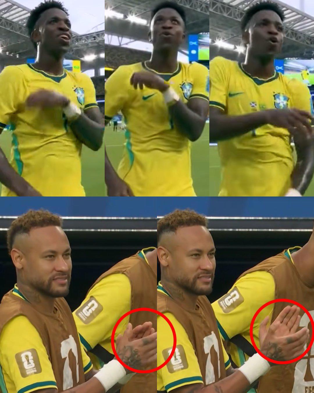 Gesto de Ronaldinho en el regreso de Neymar, show de Vinicius y las brasileñas