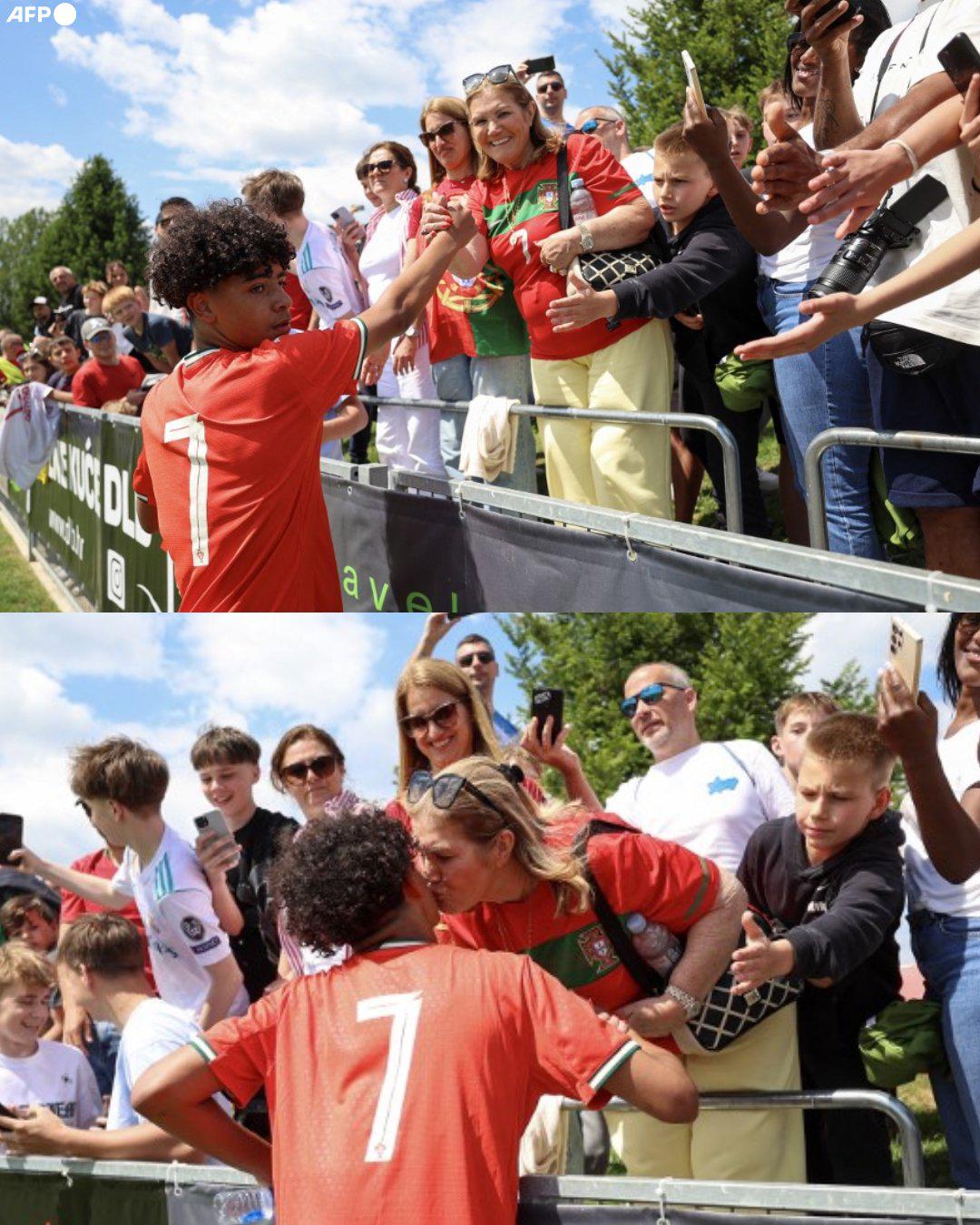 Hijo de Cristiano Ronaldo debutó con Portugal en el triunfo sobre Japón: así fue la reacción de su padre