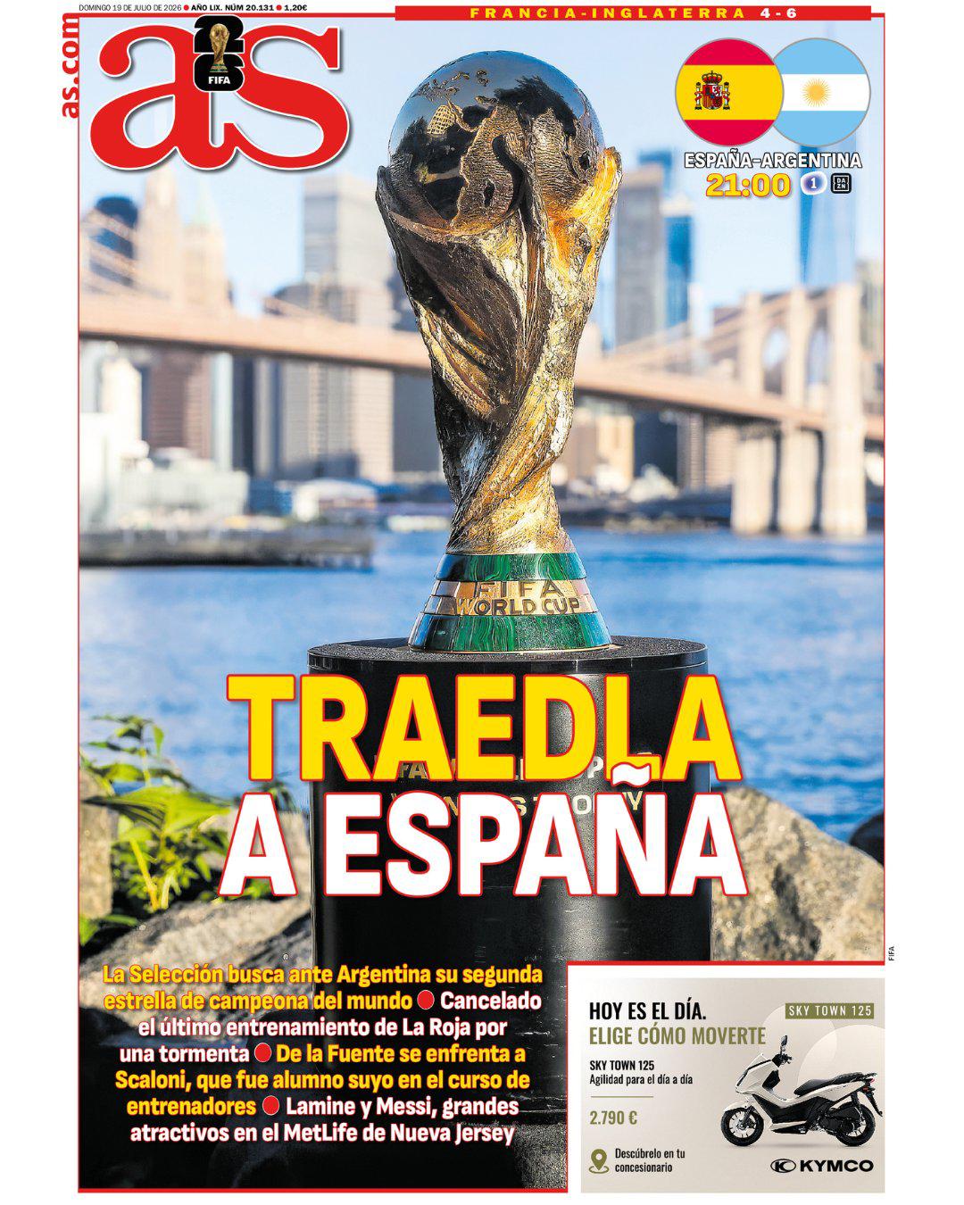 No tiene equipo; el último baile de Messi: prensa previo a la final del Mundial