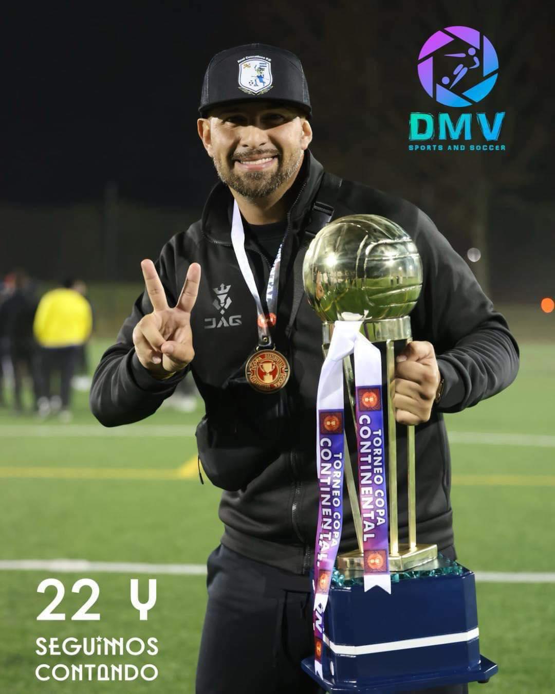 Daniel Collazo, el técnico argentino que conquistó 22 títulos en el 2023 en Estados Unidos y sueña con dirigir en Honduras