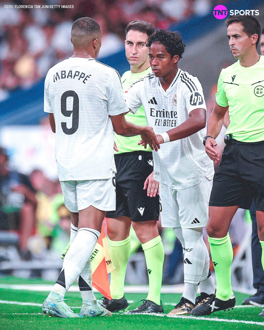 Endrick se queda entrenando tras su primer gol con Real Madrid y el encuentro con Kim Kardashian en el Bernabéu