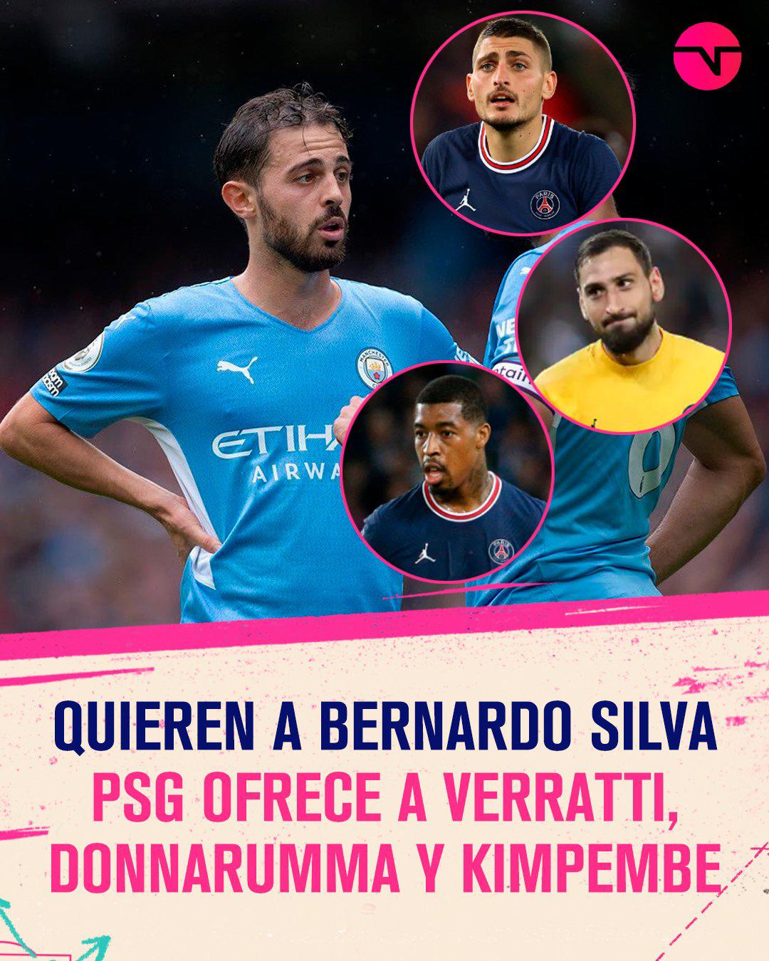 Brutal trueque del PSG por Bernardo Silva, 400 millones por Mbappé y llegó el próximo fichaje del Barcelona