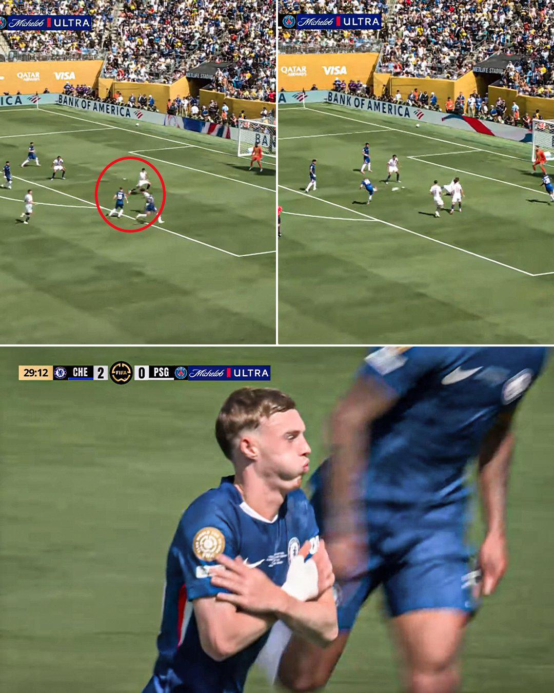 La dura agresión de Luis Enrique a este jugador, la venganza del Real Madrid y Cole Palmer se lo celebró en la cara