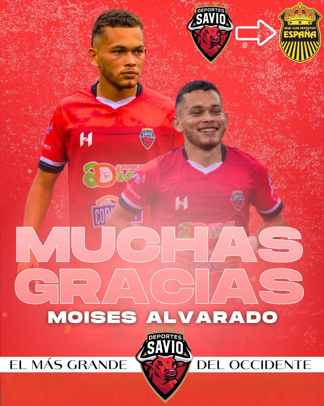 Moisés Alvarado es nuevo fichaje del Real España de San Pedro Sula.