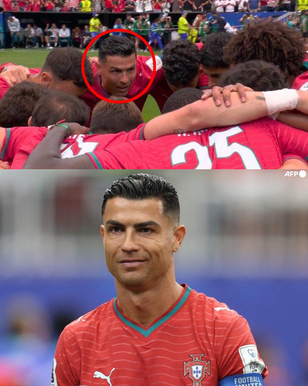 El motivo del enojo de Cristiano, parche junto a Messi y tributo a Diogo Jota