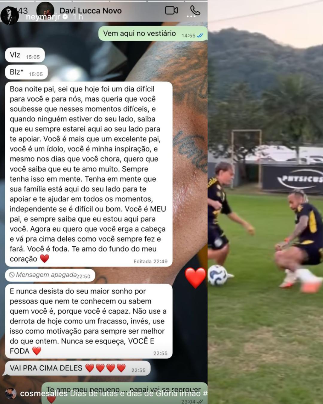 Hijo de Neymar impacta a todos con la frase que nadie esperaba: No te conocen ni saben quién eres; vamos contra ellos