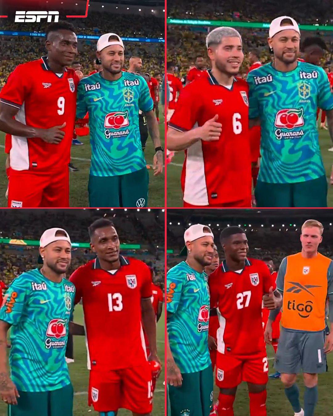 Neymar vuelve locos a los panameños tras la paliza de Brasil y un invitado de lujo