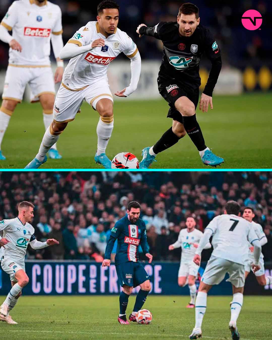 No se vio en TV: La maldición de Messi y el “10” en el PSG, la bronca del técnico Galtier y el eufórico festejo del Marsella