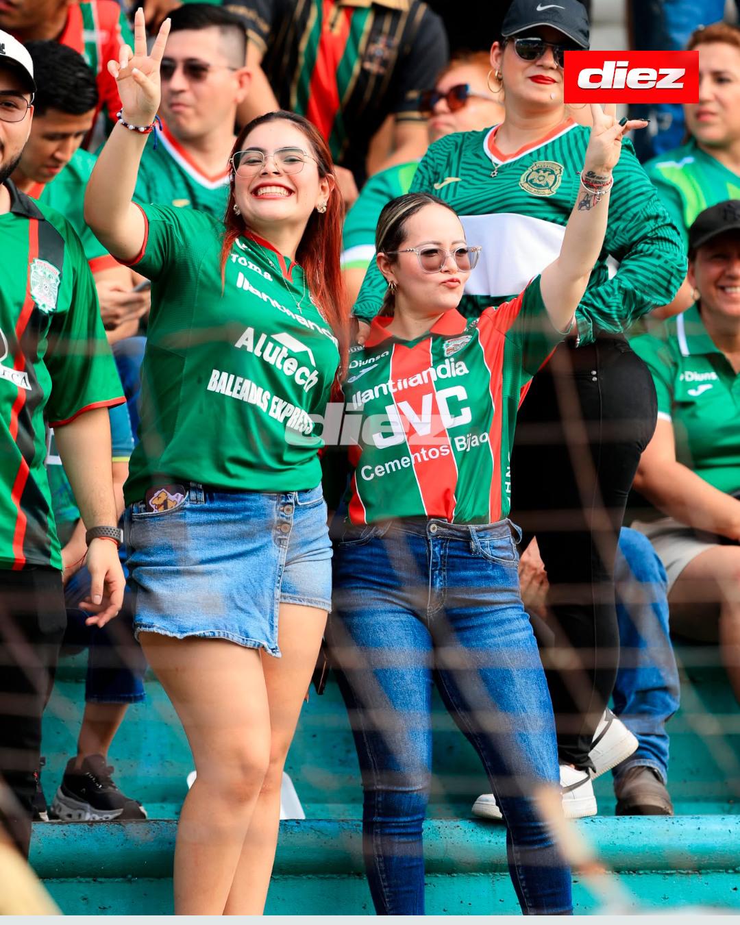 ¿Quién es? Identifican a hermosa aficionada de Marathón y visita especial para la gran final ante Olimpia