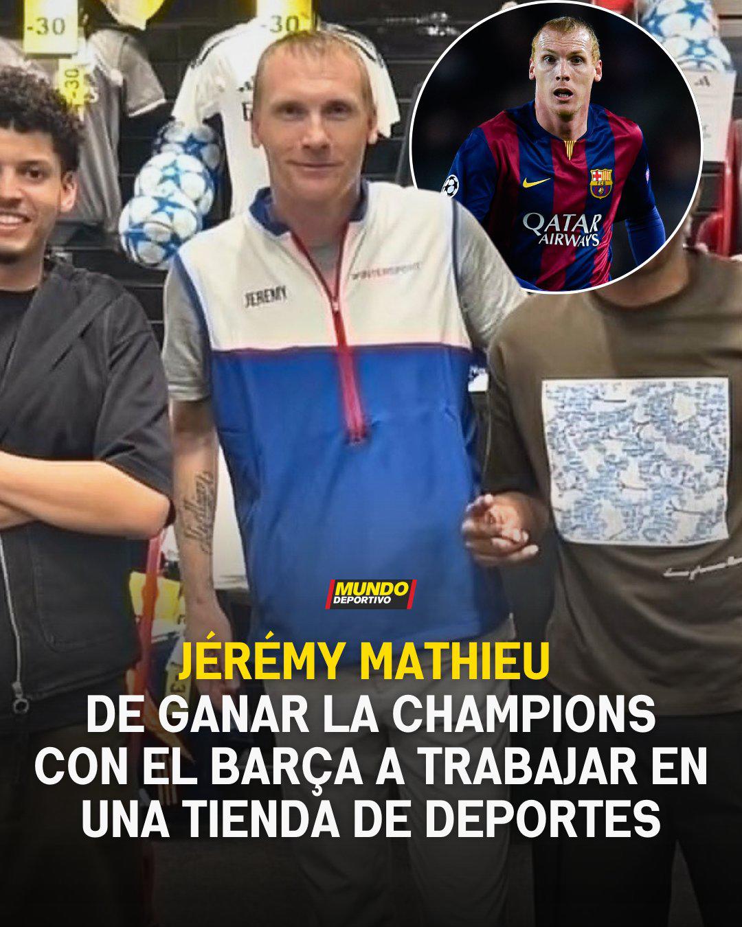 Lo ganó todo con Barcelona y sorprende con su nueva vida tras retirarse: ¡empleado de una tienda!
