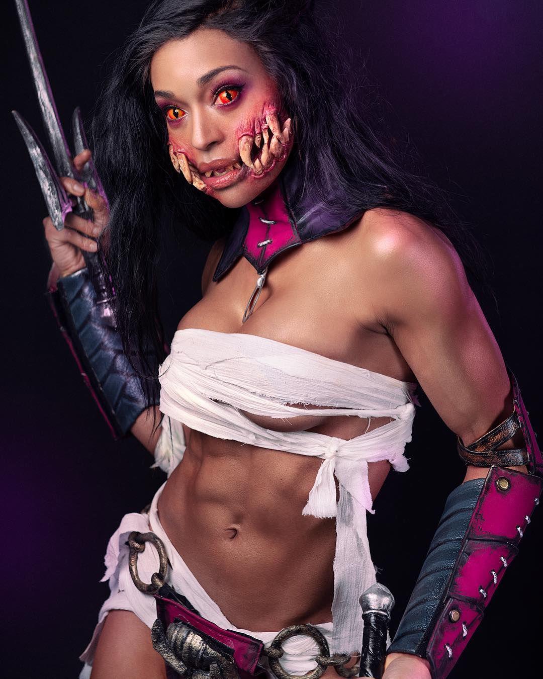 GALERÍA: los impresionantes cosplays de videojuegos de la modelo fitness Alicia Marie