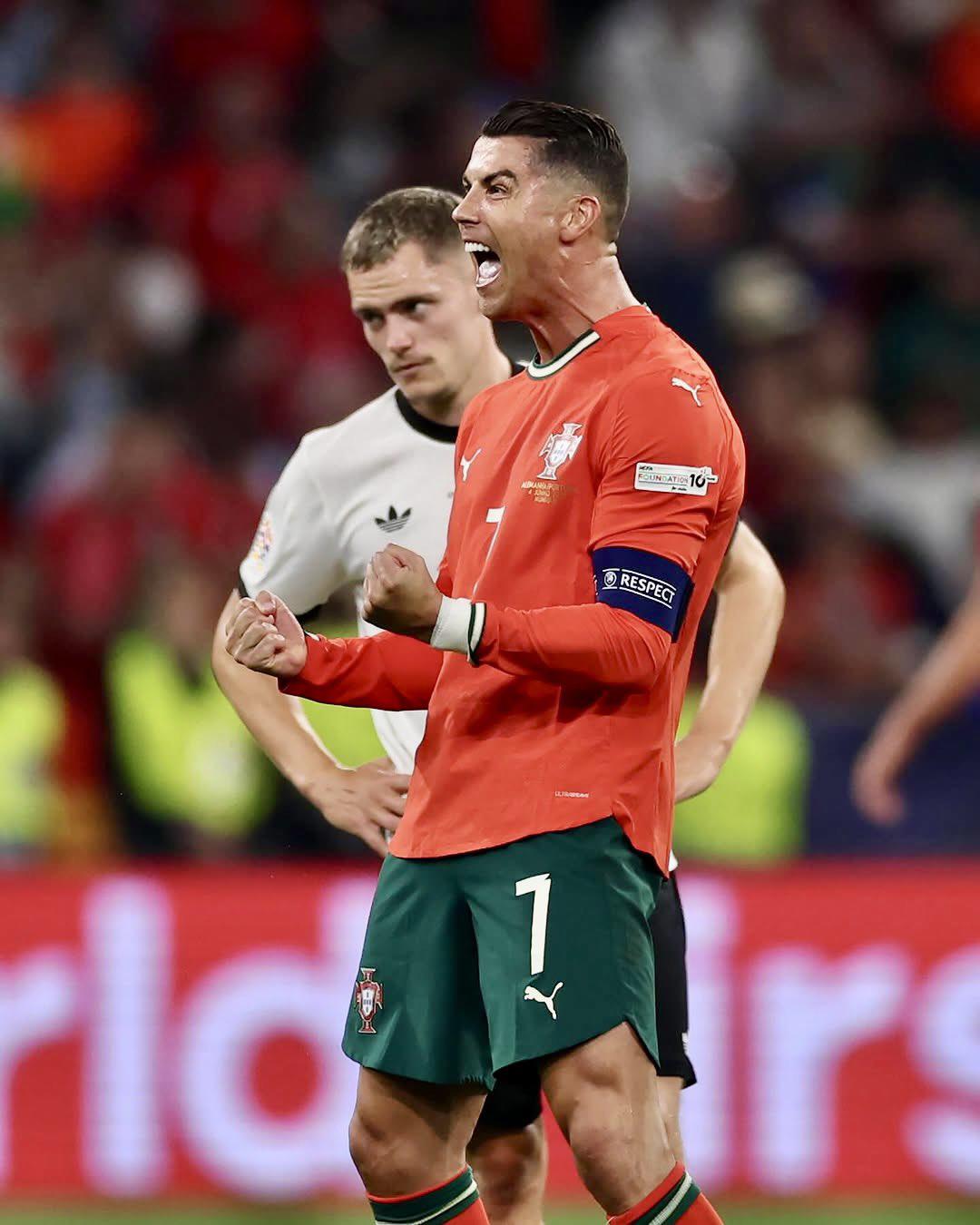 Cristiano Ronaldo fue el héroe de Portugal, la polémica decisión del árbitro y CR7 le celebra en la cara a futbolista de Alemania