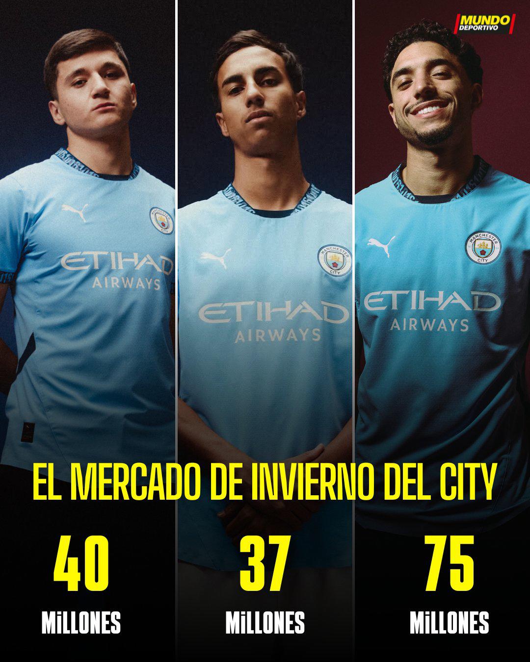 Así es el nuevo delantero del Manchester City: tremendo salario y el cuarto fichaje más caro en la historia del club