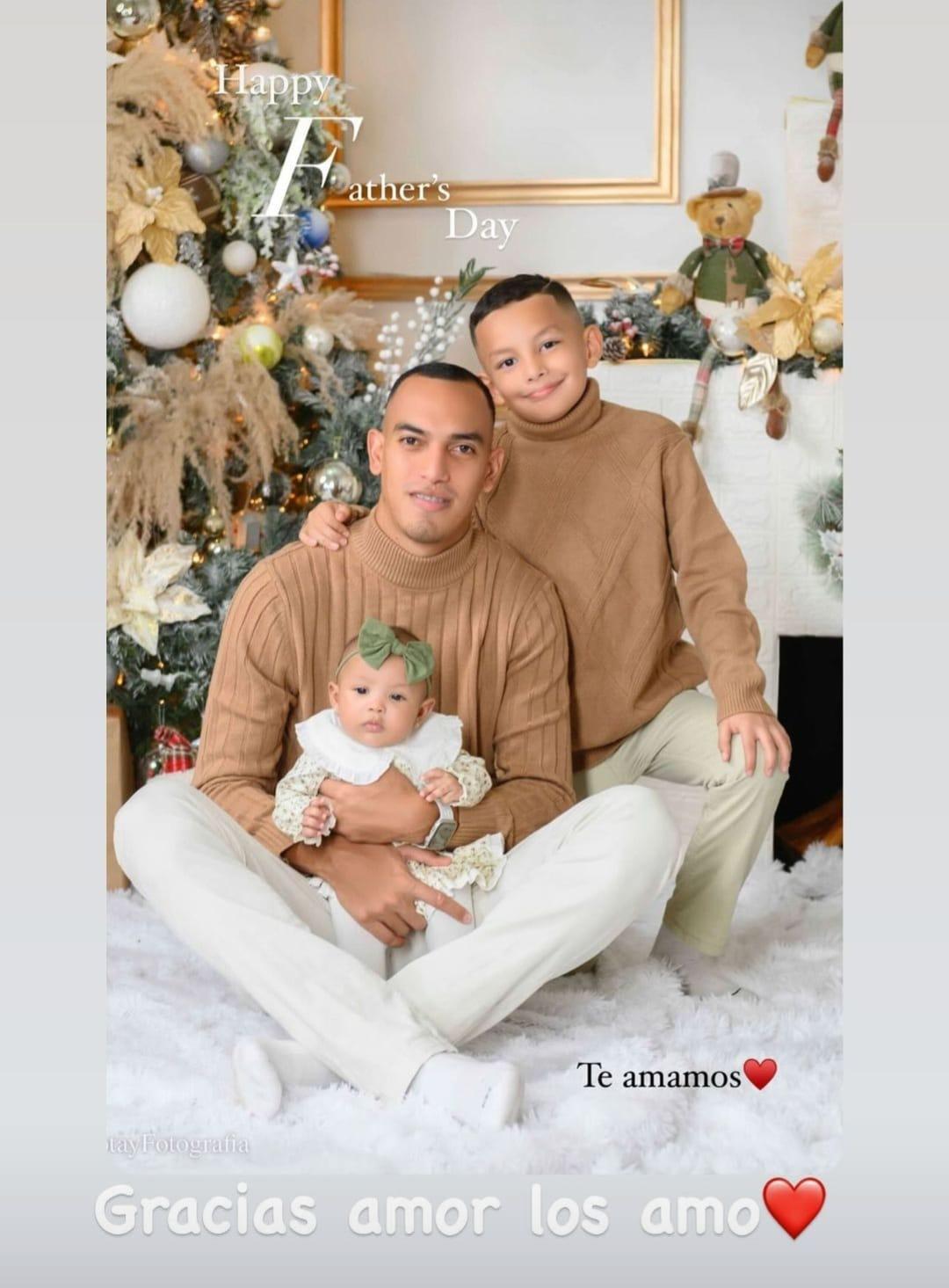 ¡Rodeados de cariño! Las dedicatorias que recibieron los futbolistas y ex figuras hondureñas en el día del padre